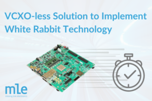 MLE Upstreamed an Implementation for VCXO-less White Rabbit nodes on an AMD Zynq UltraScale+ MPSoC ZCU102 Evaluation Board